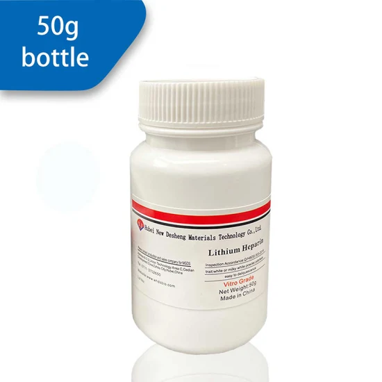 Lithium Heparin Anticoagulant Heparin Salt Tube Single Tube Blood Collection